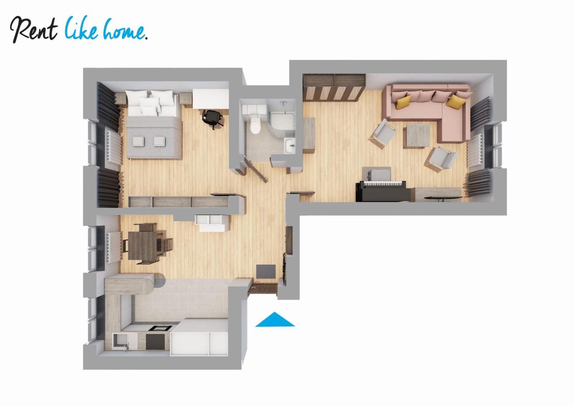 Rent Like Home - Sniadeckich 1/15 Varšava Exteriér fotografie